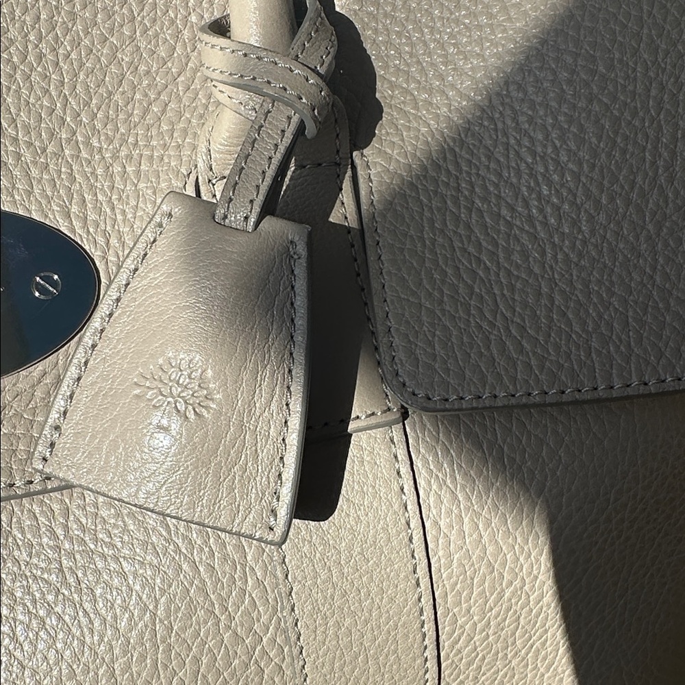 Mulberry Bayswater Pebble Leather Beige - Picture 5 of 14